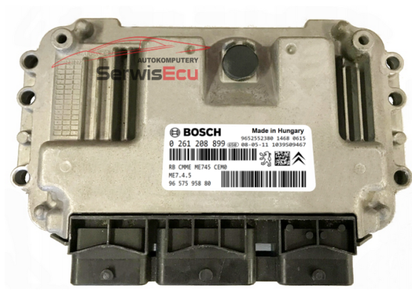 KOMPUTER ECU CITROEN ME7.4.5 0261208899 9657595880