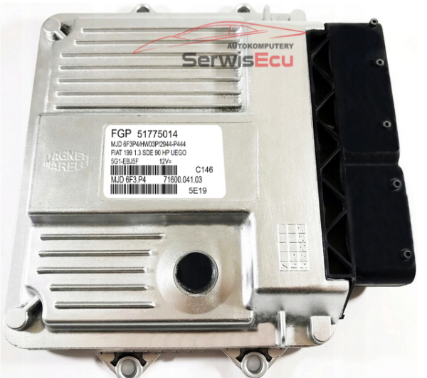 KOMPUTER ECU FIAT PUNTO 1.3 51775014 MJD6F3.P4