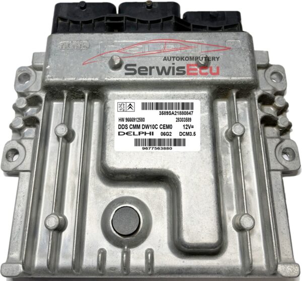 KOMPUTER CITROEN PEUGEOT DCM3.5 2.0 9666912580 28303589