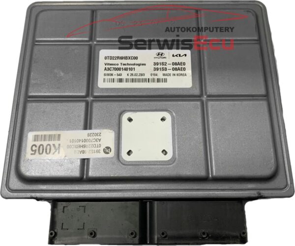 ECU HYUNDAI 391S208AE0 23C7000140101 SIM3K-543