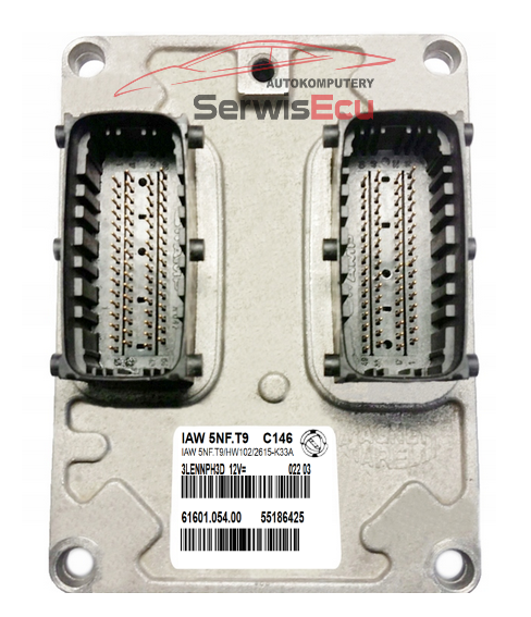 ECU FIAT STILO IAW5NF.T9 55186425 PLUG&PLAY