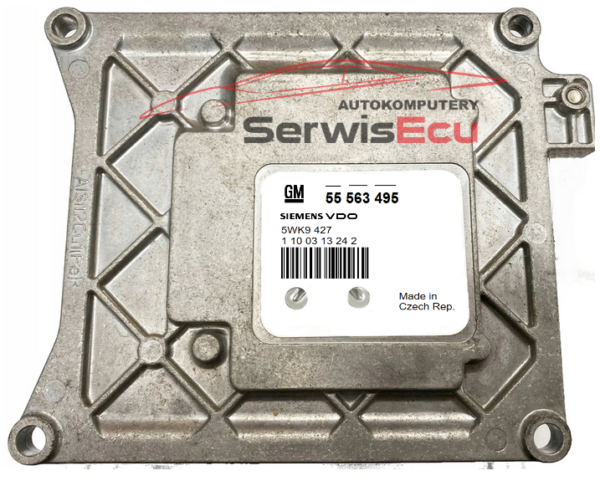 ECU OPEL ZAFIRA B 1.6 55563495 5WK9427 + PIN