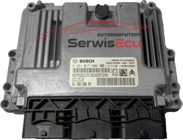 ECU CITROEN BERLINGO 1.6 0281017600 9676830080