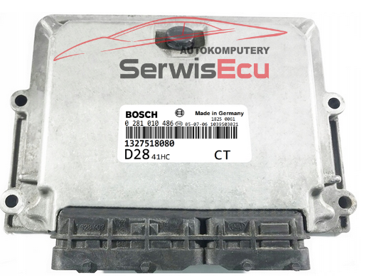 ECU FIAT BOXER JUMPER 2.8 0281010486 1327518080 IMMO OFF