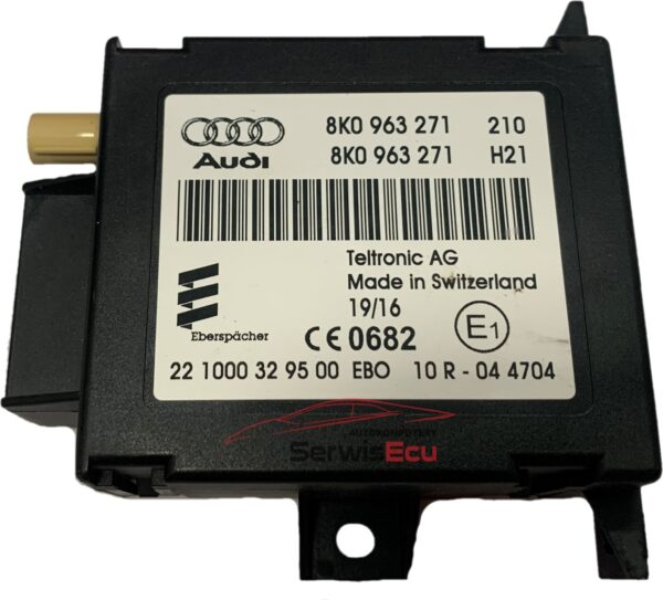 MODUŁ WEBASTO AUDI 8K0963271