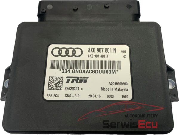 MODUŁ HAMULCA RĘCZNEGO AUDI 8K0907801N A2C99509300