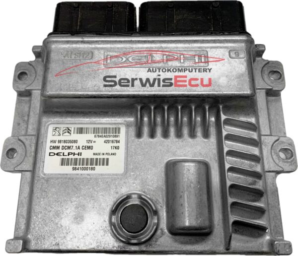 KOMPUTER ECU PEUGEOT CITROEN DCM7.1A 9818035080 42016784 9841000180