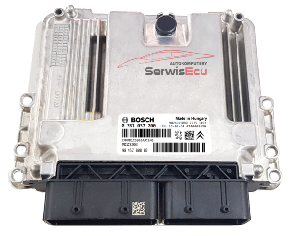 KOMPUTER ECU PEUGEOT CITROEN 1.5 0281037200 9845780880