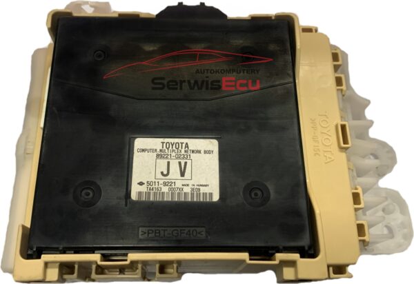 MODUŁ BSI TOYOTA AURIS 89221-02331 5011-9221 - obrazek 3