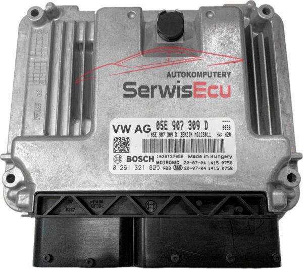 STEROWNIK ECU  VOLKSWAGEN  0261S21825 05E907309D