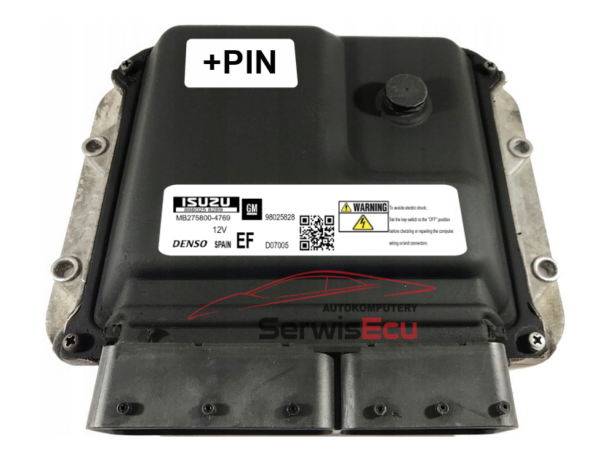 KOMPUTER ECU OPEL 98025828 MB275800-4769 + PIN
