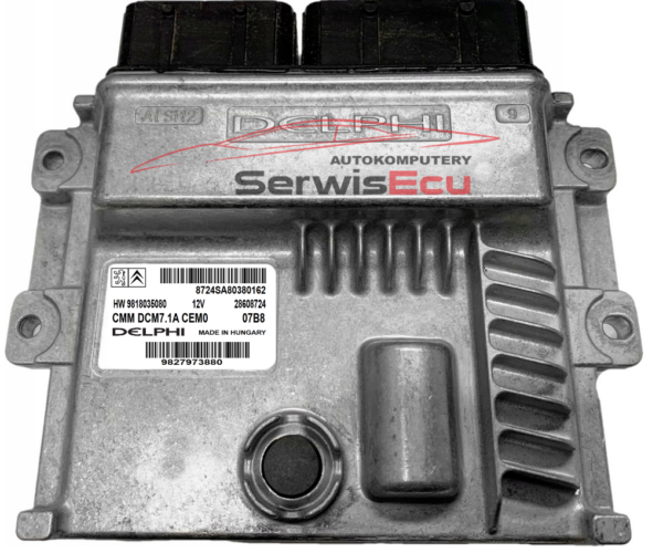 KOMPUTER ECU CITROEN PEUGEOT 2.0 9827973880 9718035080 28608724