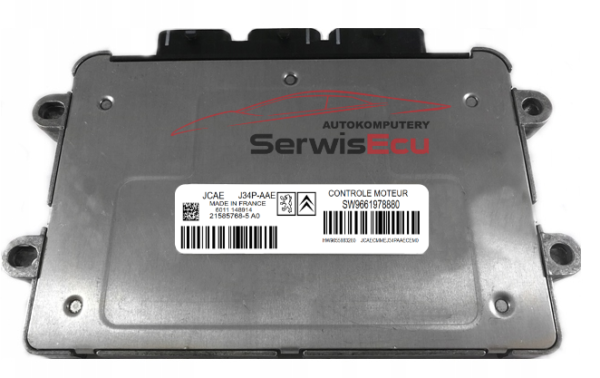 KOMPUTER ECU PEUGEOT 1.4 J34P-AAE 9661978880 21585768-5 CZYSTY
