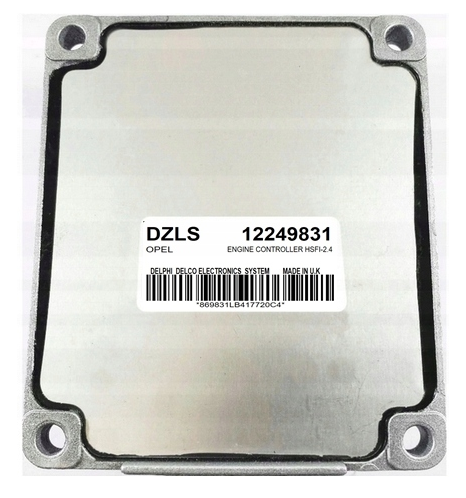 ECU OPEL ASTRA G 1.6 HSFI-2.4 DZLS 12249831 CZYSTY