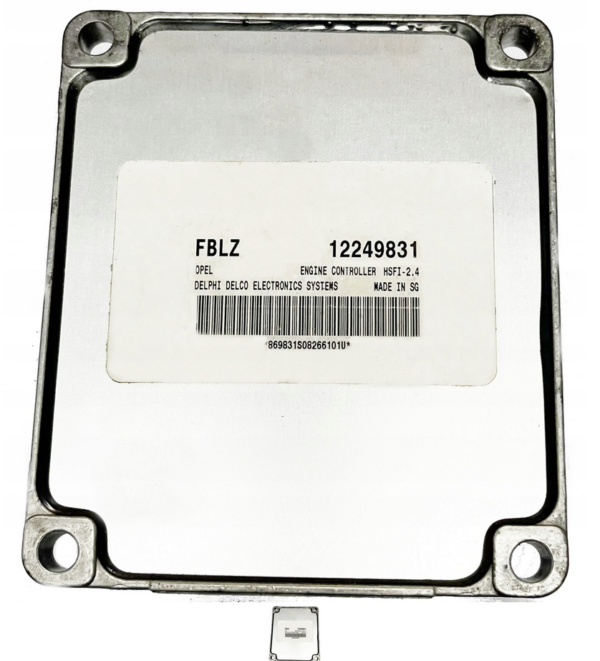 ECU OPEL ASTRA G 1.6 HSFI-2.4 FBLZ 12249831 CZYSTY