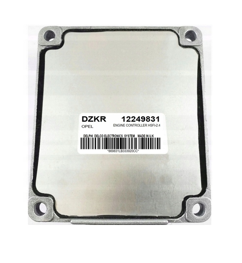 ECU OPEL ASTRA HSFI2.4 1.6 12249831 DZKR CZYSTY