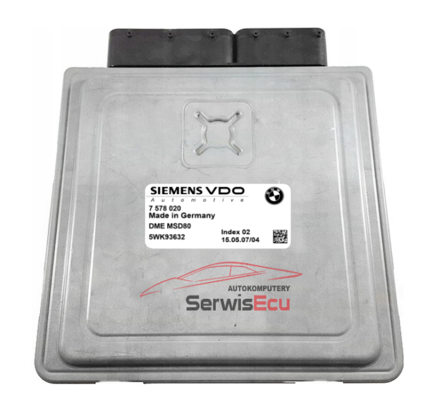 KOMPUTER ECU BMW 7578020 5WK93632