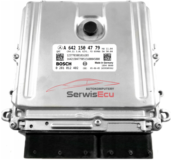 ECU MERCEDES 3.0 A6421504779 0281012402 VIRGIN