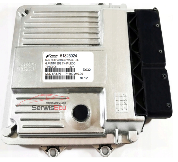 KOMPUTER ECU FIAT 1.3 51825024 MJD6F3.P7