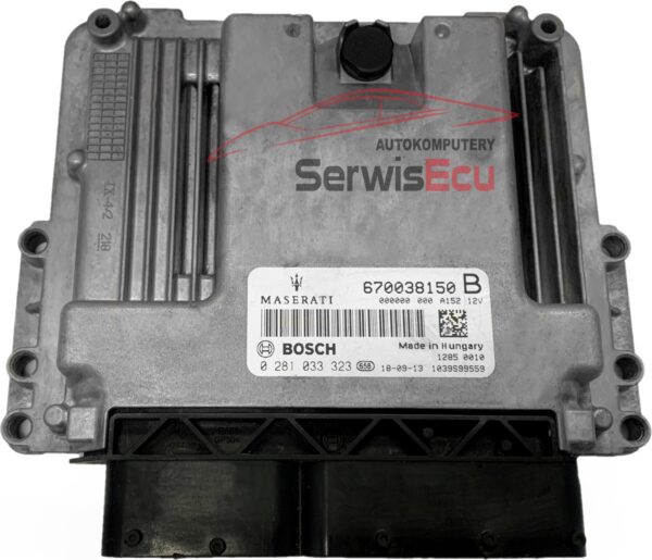 KOMPUTER ECU MASERATI 3.0 0281033323 670038150