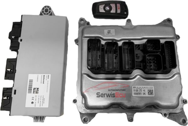 ZESTAW ECU BMW 0261S10153 8626172-01 5KW50720OBR
