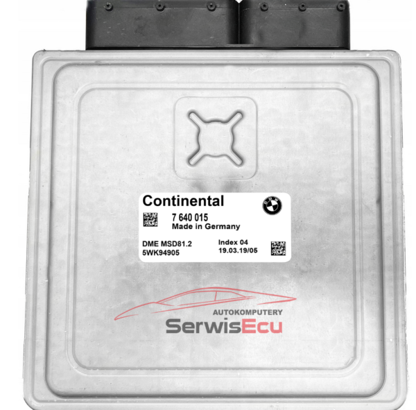 KOMPUTER ECU BMW 7640015 5WK94905