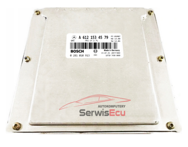 KOMPUTER ECU MERCEDES 2.7 CDI A6121534579 0281010913 VIRGIN