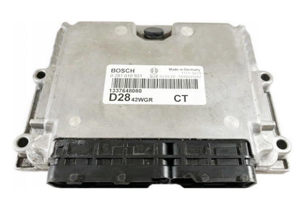 KOMPUTER ECU FIAT 1337648080 0281010931 IMMO OFF