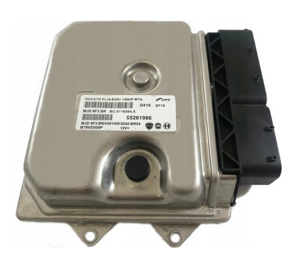 KOMPUTER FIAT DUCATO MJD8F3.BR 55261986 IMMO OFF