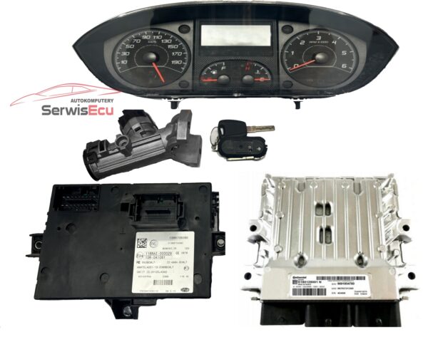 ZESTAW ECU BOXER JUMPER DUCATO S180129001N 1387182080 1388706080