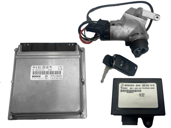 ZESTAW ECU MERCEDES 2.2 A6111536379 0281010617 02645451832