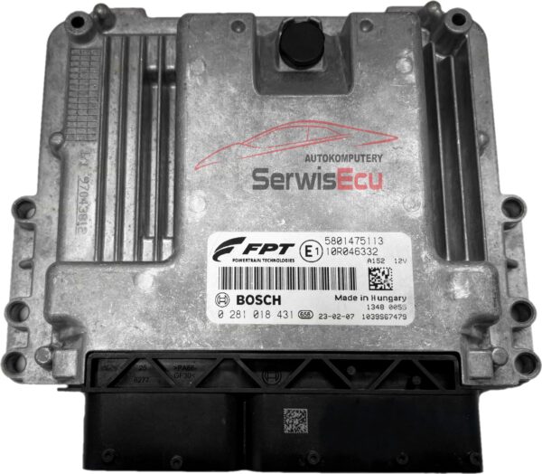 KOMPUTER ECU IVECO 0281018431 5801475113 NOWY