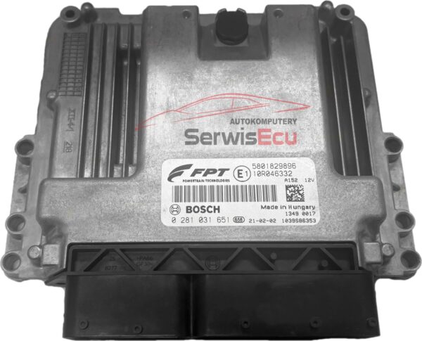 KOMPUTER ECU IVECO DAILY 0281031651 5801829896 NOWY