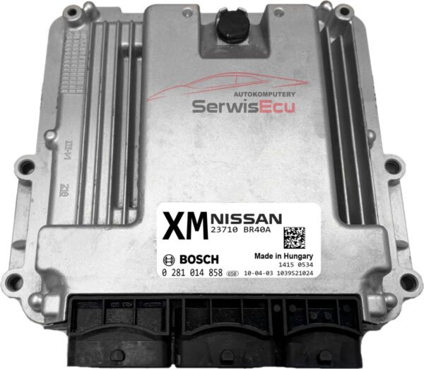 KOMPUTER ECU NISSAN 2.0 0281014858 23710BR40A