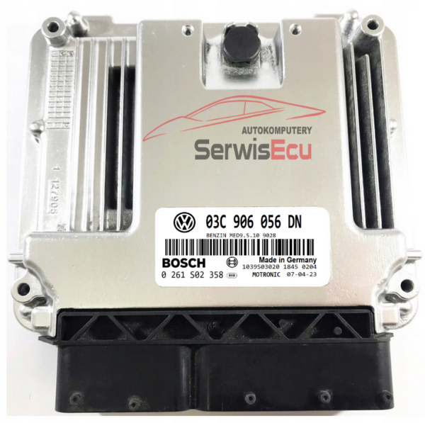 KOMPUTER ECU VW 1.6 03C906056DN 0261S02358