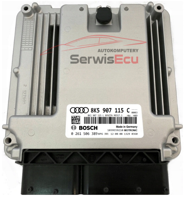 KOMPUTER ECU AUDI 2.0 8K5907115C 0261S06389