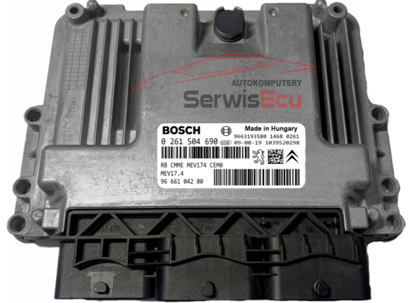 KOMPUTER ECU CITROEN 1.6 0261S04690 9666104280