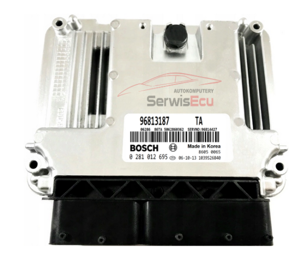 KOMPUTER ECU CHEVROLET 2.0 96813187 0281012695