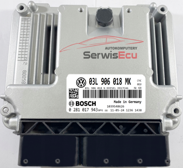 KOMPUTER ECU VW 2.0 03L906018MK 0281017943