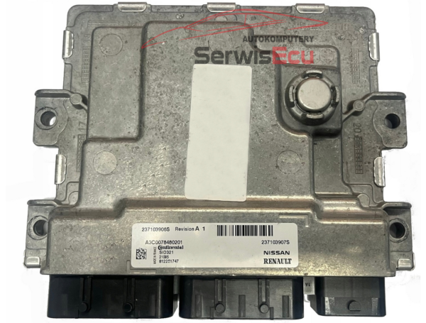 KOMPUTER RENAULT A3C0078480201 237103906S 237103907S SID321 IMMO OFF