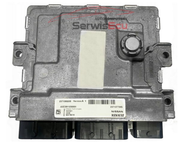 KOMPUTER RENAULT A3C0911230001 237107756S 237106820S SID321 IMMO OFF