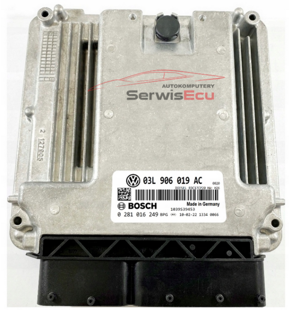KOMPUTER ECU VW 2.0 03L906019AC 0281016249 PLUG&PLAY