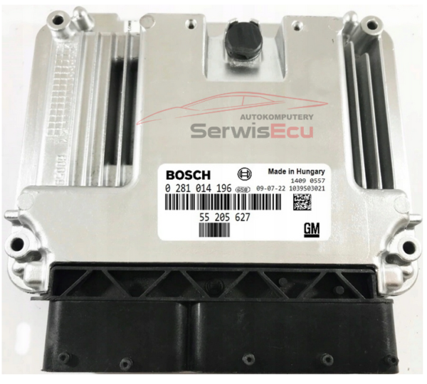 KOMPUTER ECU OPEL VECTRA 1.9 55205627 0281014196 + PIN