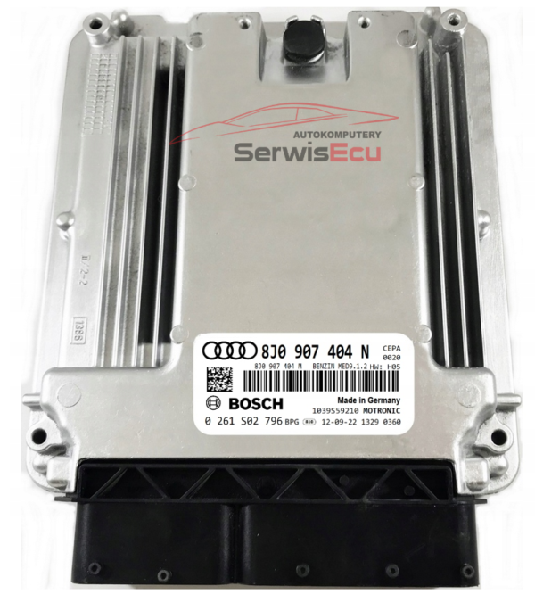 KOMPUTER ECU AUDI 2.5 8J0907404N 0261S02796