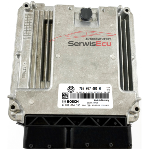 KOMPUTER ECU VW 3.0 0281014355 7L0907401H