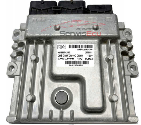 KOMPUTER ECU CITROEN 2.0 9666912580 9801556080 28333381