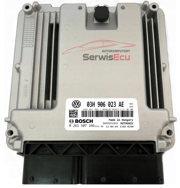 KOMPUTER ECU SKODA 3.6 03H906023AE 0261S07246
