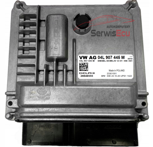 KOMPUTER ECU VW 2.0 04L907445M 28648555
