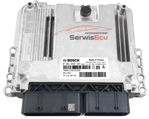 KOMPUTER ECU PEUGEOT 1.5 0281039555 9851888980