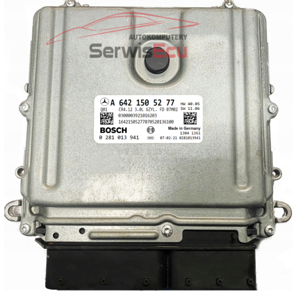 KOMPUTER ECU MERCEDES 3.0 A6421505277 0281013941 VIRGIN